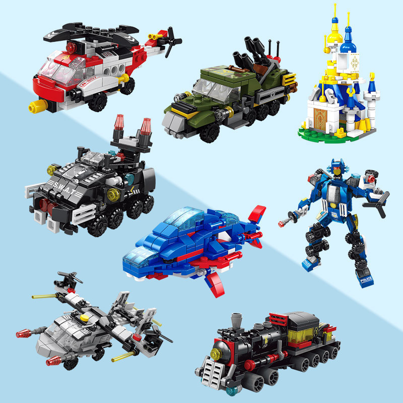 6 IN 1 City Engineering Car Po - Dinosaur Figurine Set recension och pris