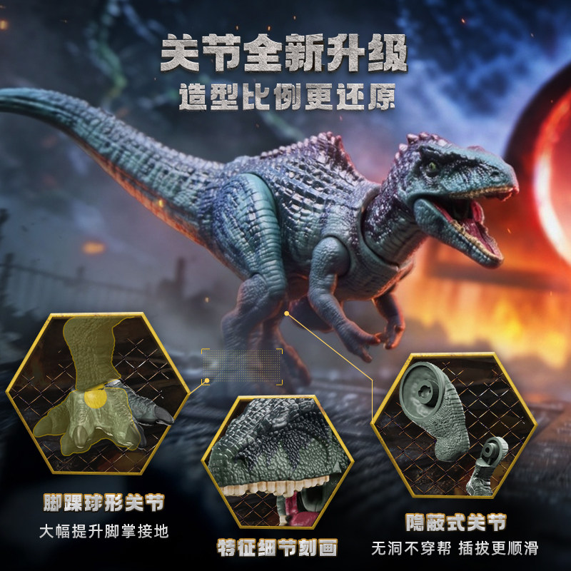 BLOKEES Jurassic World Jurassi - Dinosaur Figurine Set recension och pris