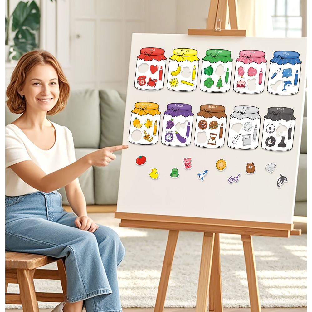 Color Recognition Magnetic Sor - Magnetic Drawing Board recension och pris