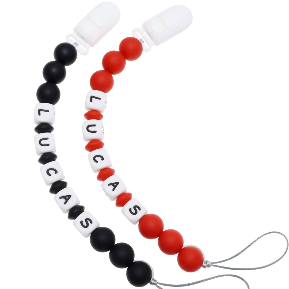 2pcs Baby Pacifier Holder Pers - Kids Toys New Born recension och pris