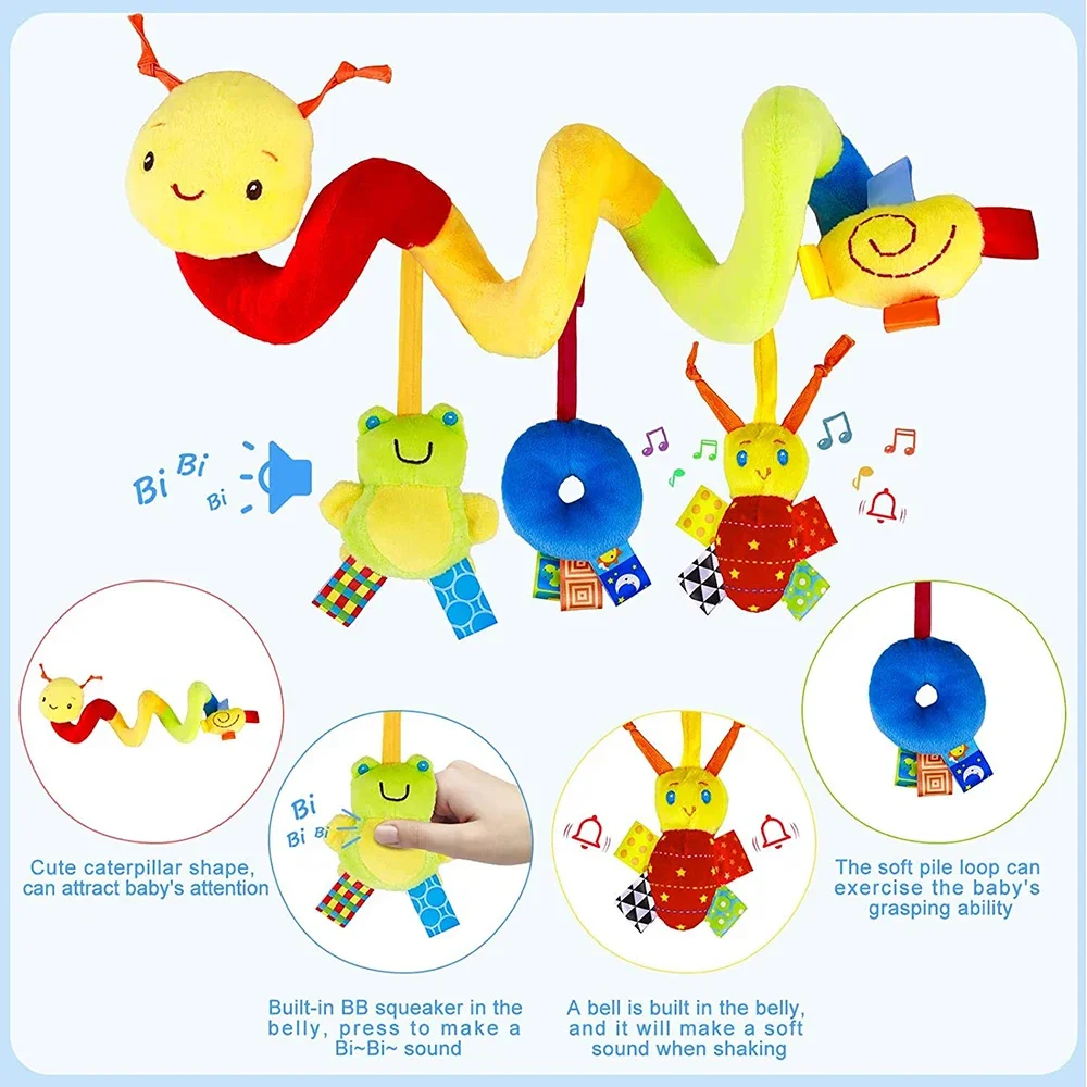 Spiral Stroller Toys Newborn P - Kids Toys New Born recension och pris