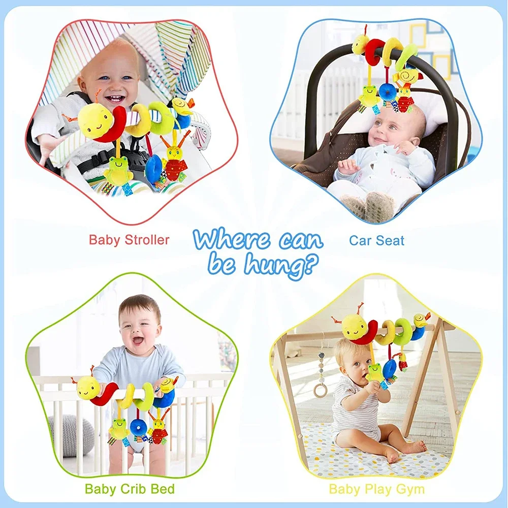 Spiral Stroller Toys Newborn P - Kids Toys New Born recension och pris