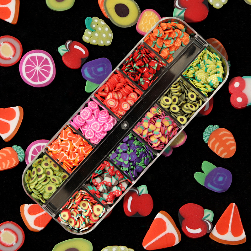 12 Grid Mixed Fruit Polymer So - Slime Making Kit recension och pris