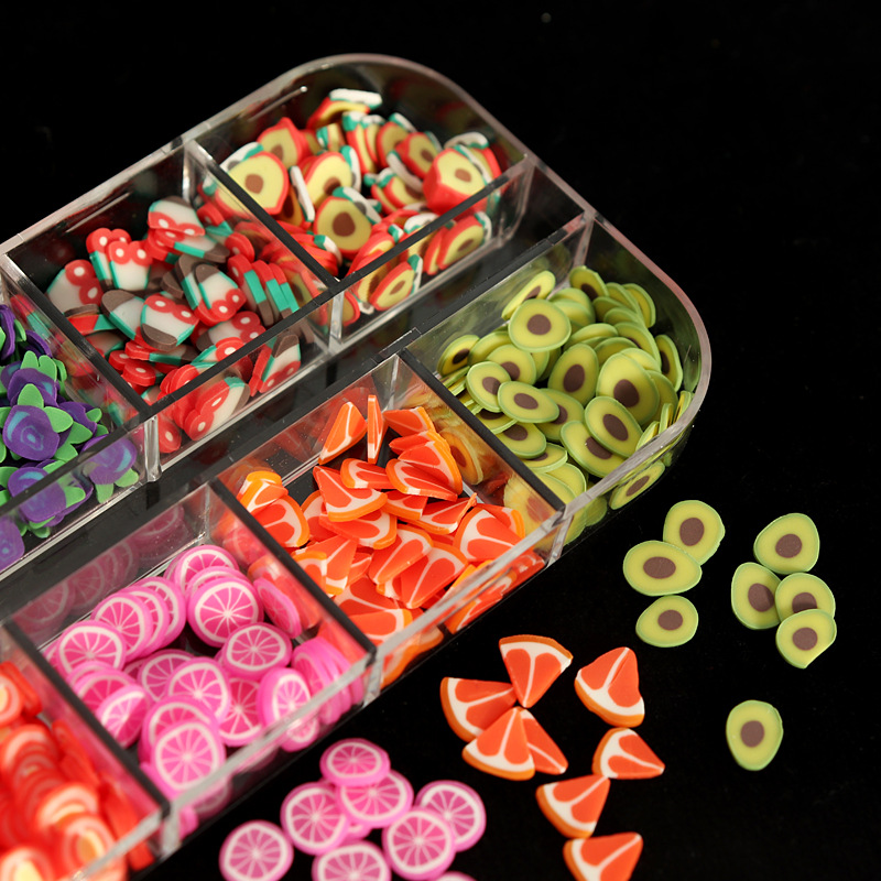 12 Grid Mixed Fruit Polymer So - Slime Making Kit recension och pris