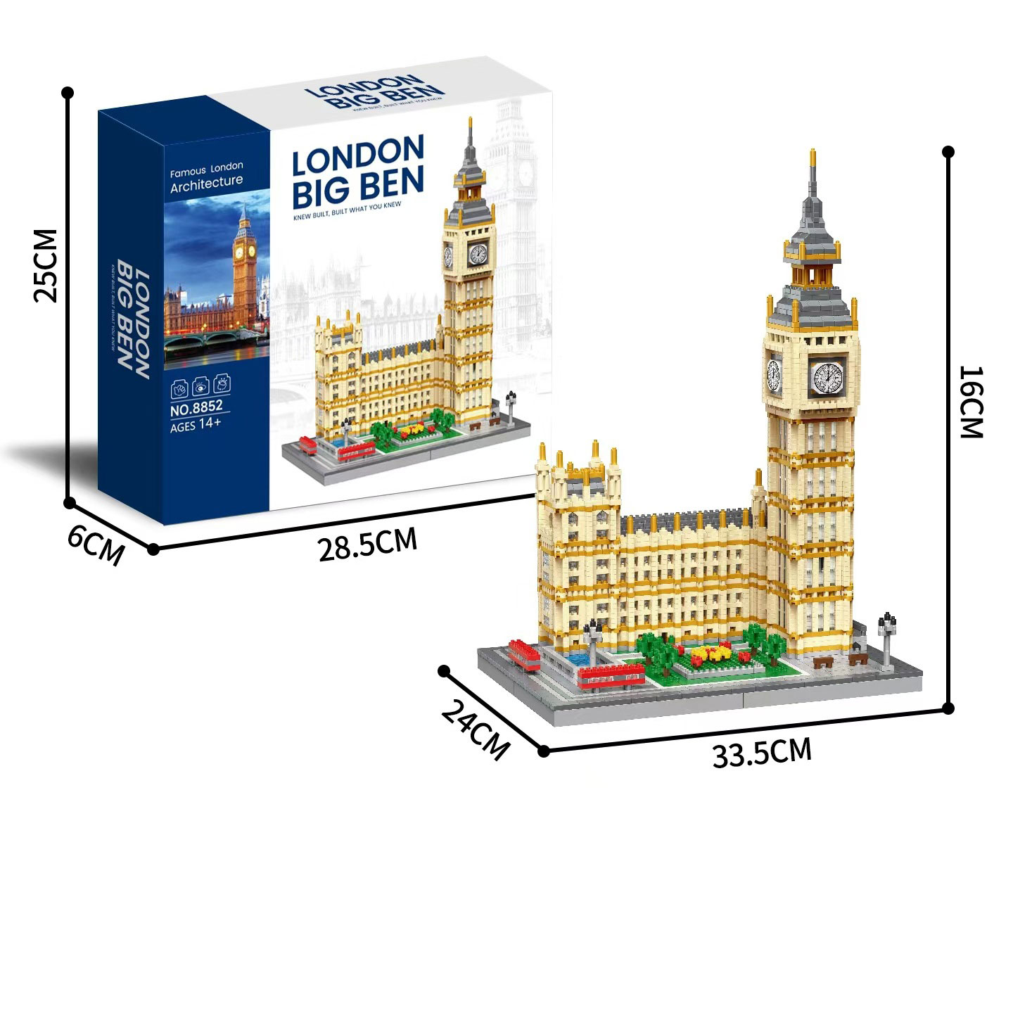 MOC World Famous City Scenic S - Kids Toys Dubai recension och pris