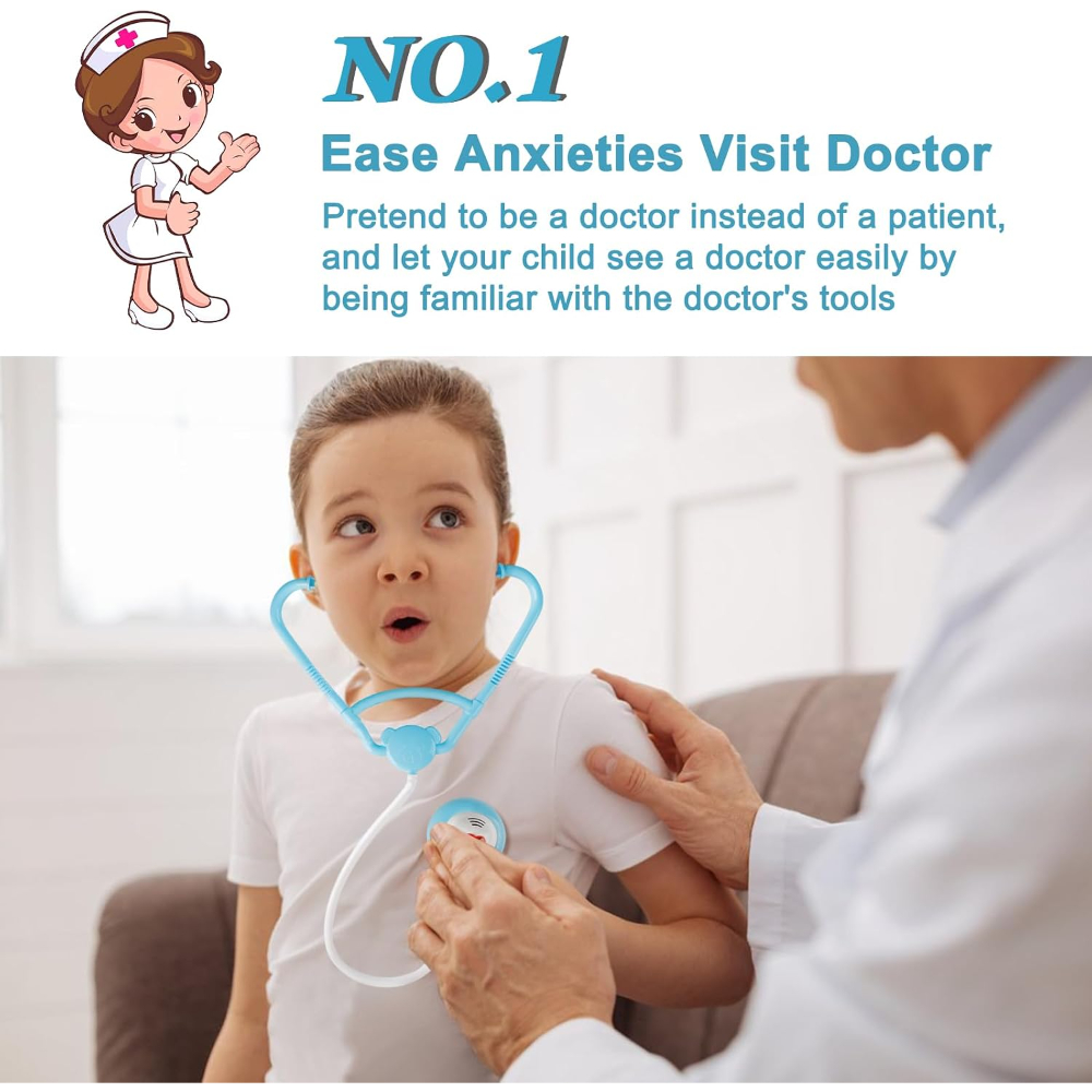 Kids Doctor Cart Toy Set Prete - Kids Toys Doctor Set recension och pris