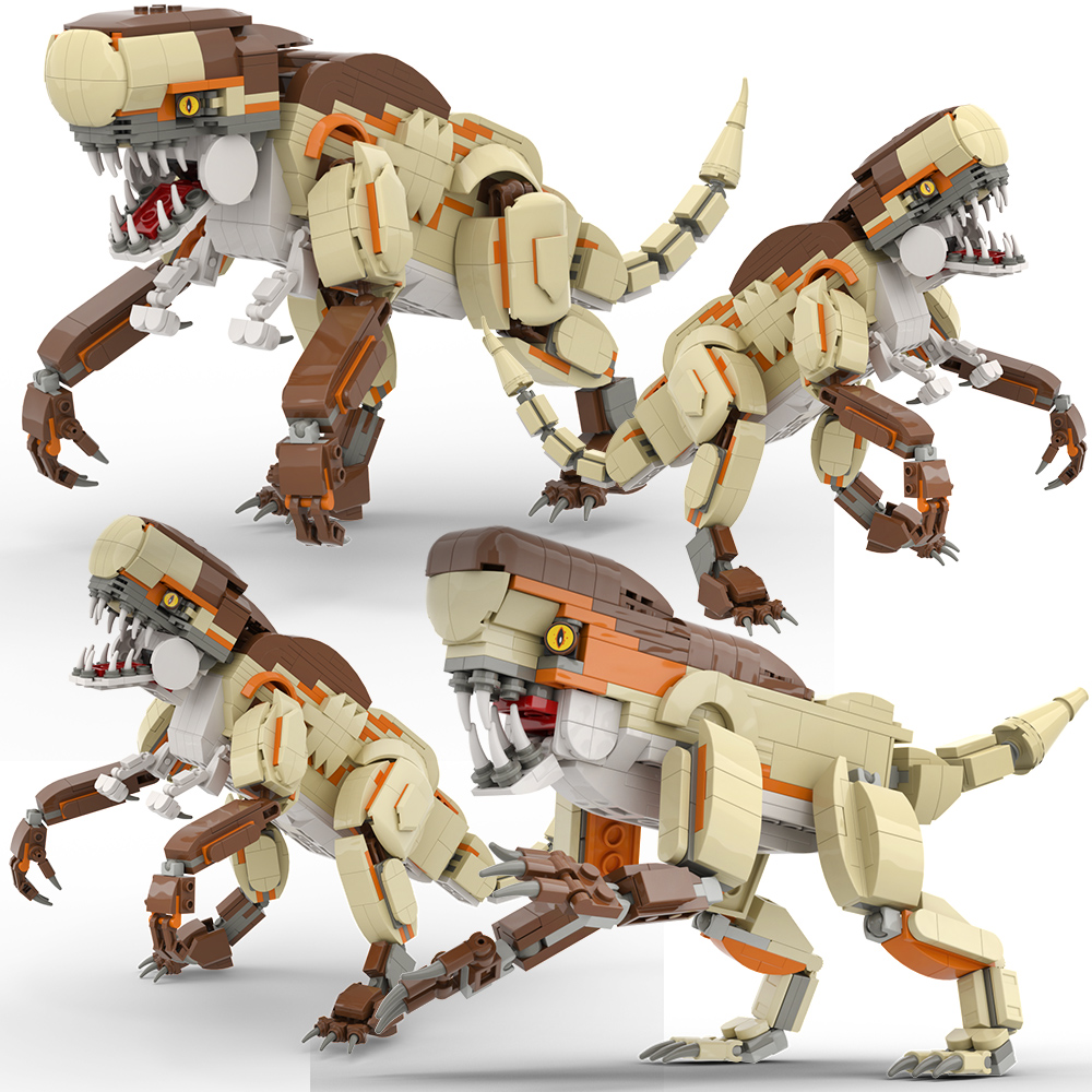 Giant Dinosaur Building Blocks - Dinosaur Figurine Set recension och pris