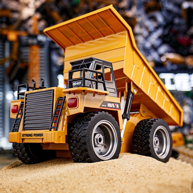 Huina 1534 RC Dump Truck 1/18  - Kids Toys Under $10 recension och pris