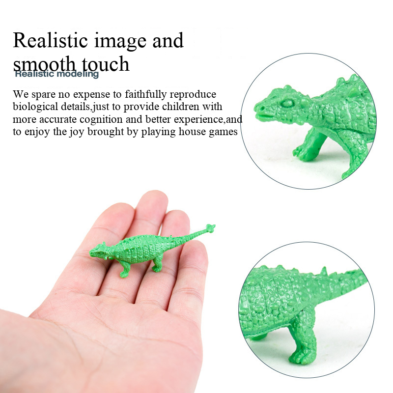 24PCS Mini PVC Dinosaur Models - Dinosaur Figurine Set recension och pris