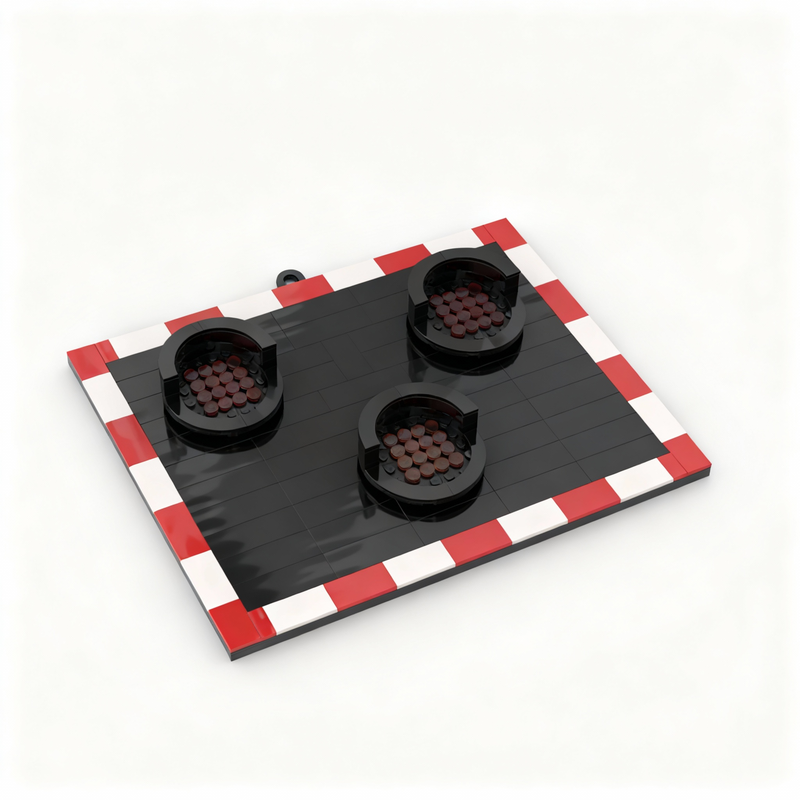 240pcs MOC UK Level Crossing L - Kids Toys Uk recension och pris