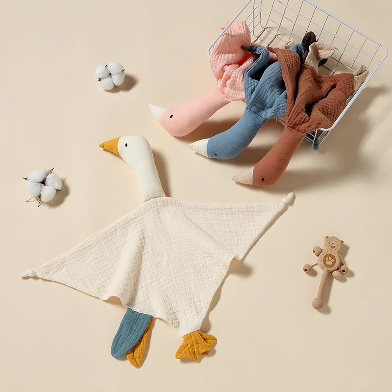 Cute Swan Baby Cotton Comforte - Kids Toys New Born recension och pris