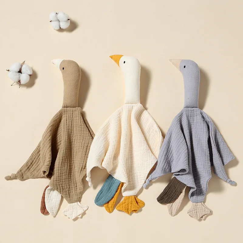 Cute Swan Baby Cotton Comforte - Kids Toys New Born recension och pris