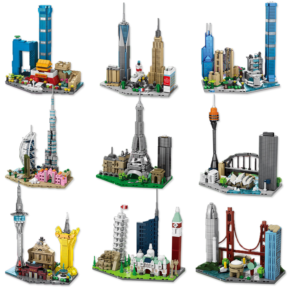 Famous City Skyline Building B - Kids Toys Dubai recension och pris