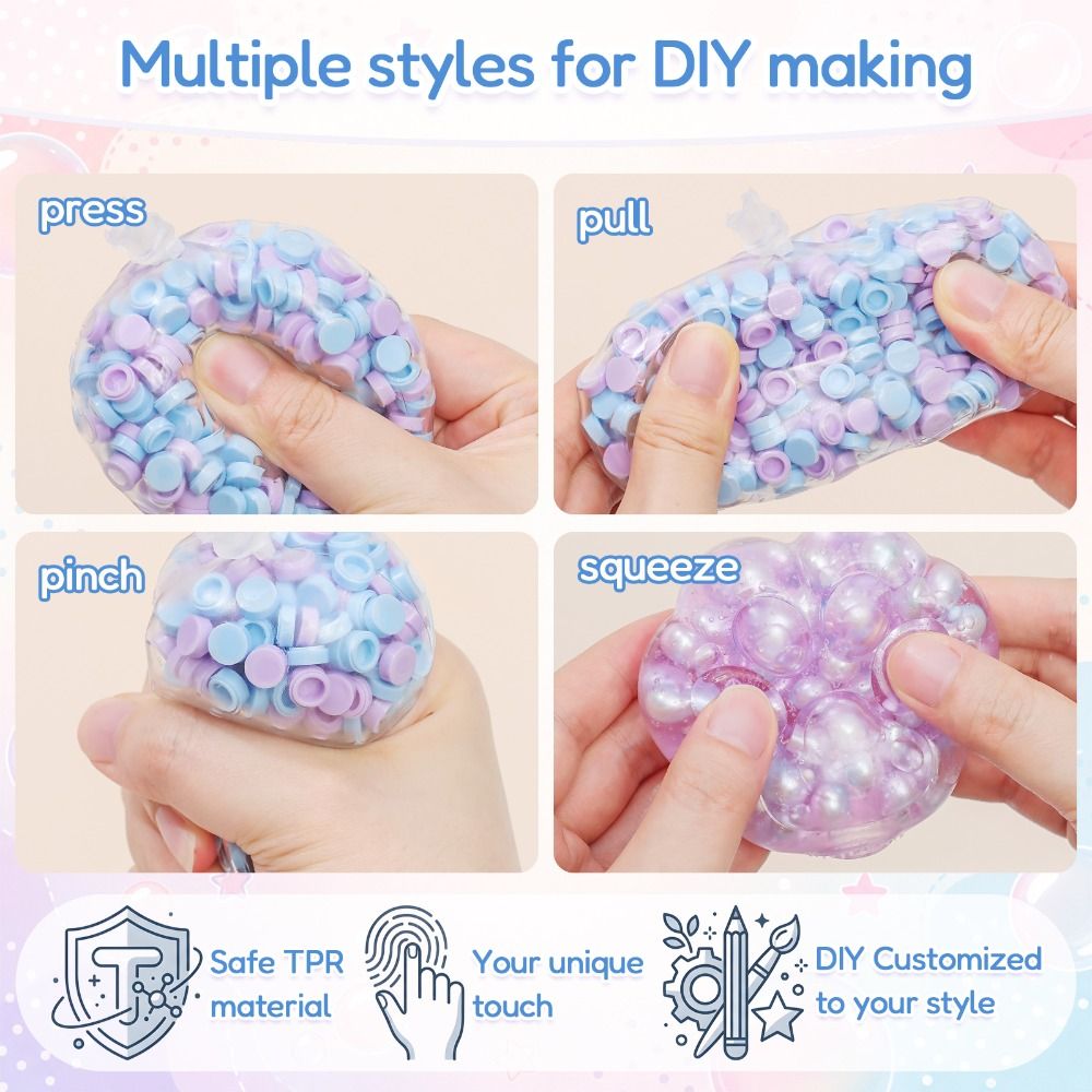 DIY 6cm Ball Skins DIY Stress  - Slime Making Kit recension och pris
