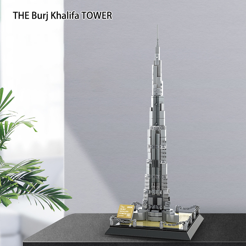 555pcs Worlds Talles The Burj  - Kids Toys Dubai recension och pris
