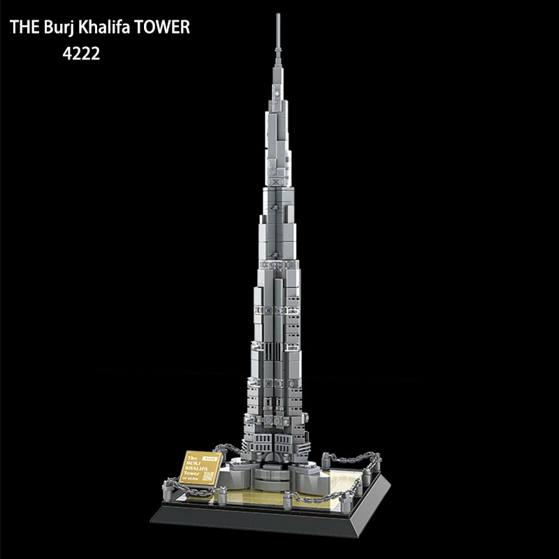 555pcs Worlds Talles The Burj  - Kids Toys Dubai recension och pris