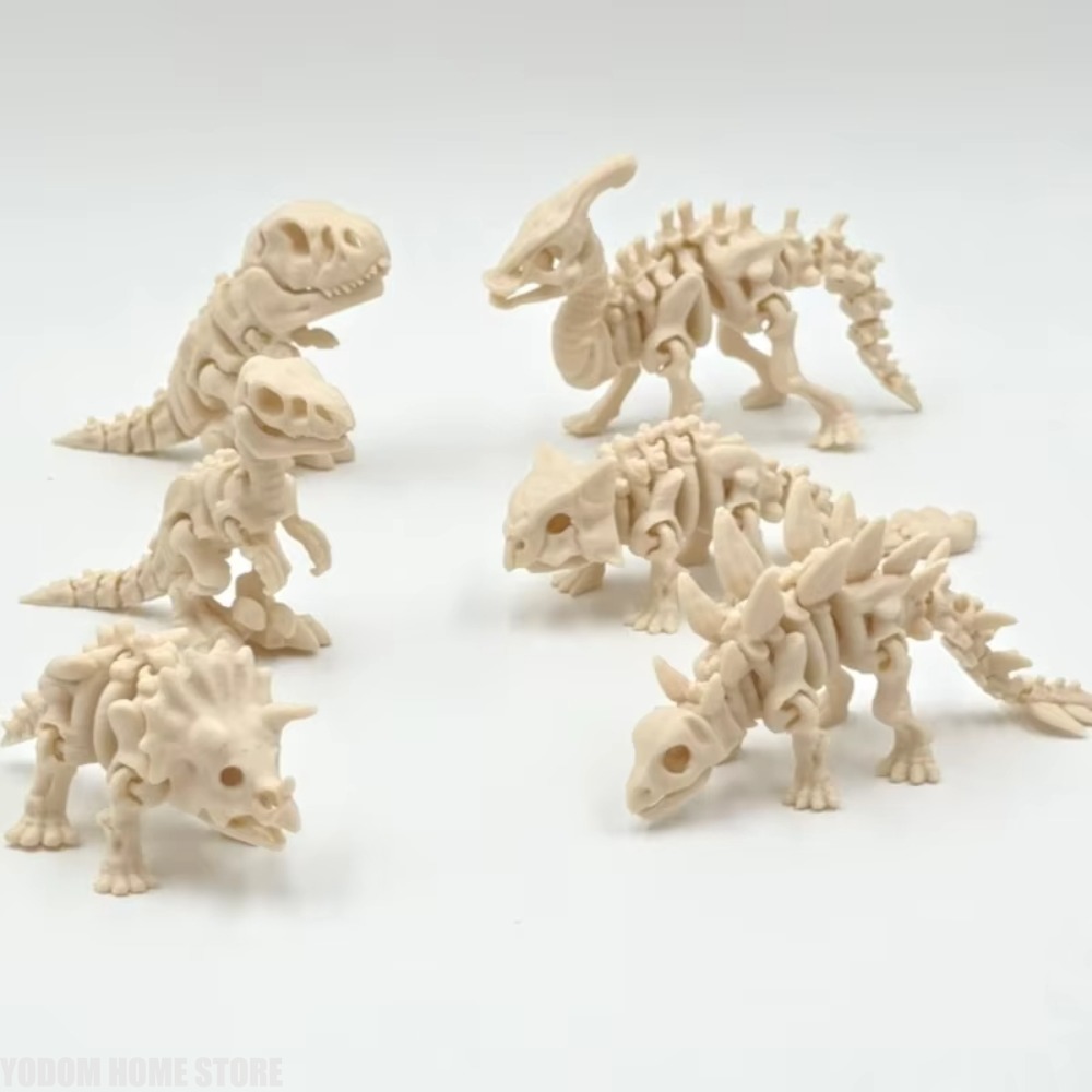 3D Printed Articulated Dinosau - Dinosaur Figurine Set recension och pris