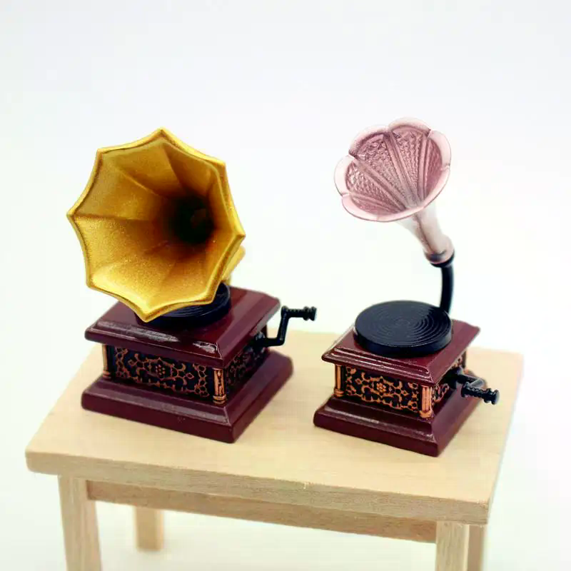 Dollhouse Vintage Phonograph M - Kids Toys Idea recension och pris