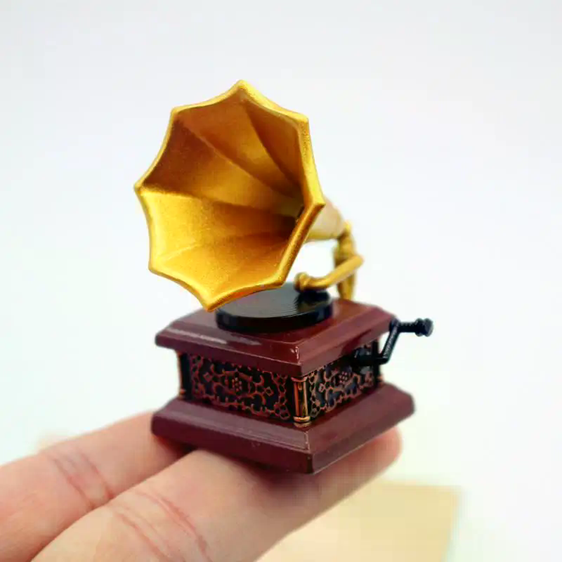 Dollhouse Vintage Phonograph M - Kids Toys Idea recension och pris