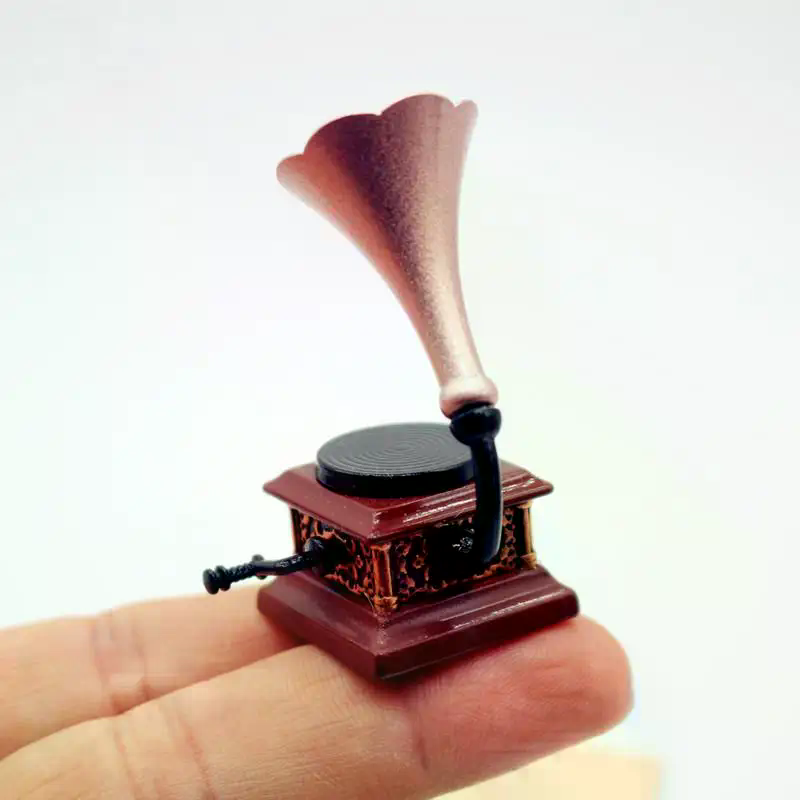 Dollhouse Vintage Phonograph M - Kids Toys Idea recension och pris