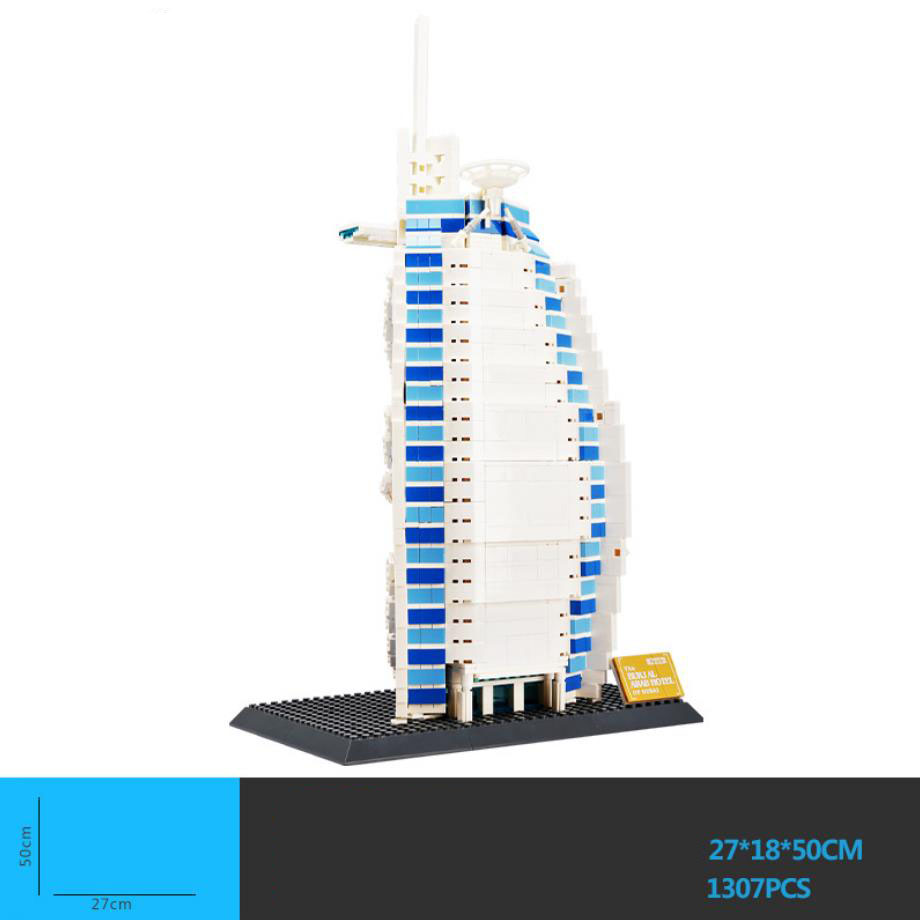 World Famous Architecure Burj  - Kids Toys Dubai recension och pris