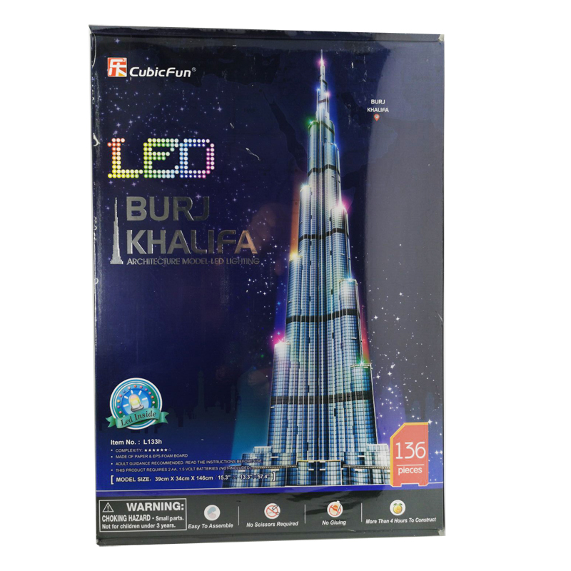 3d Puzzles 1.5m Dubai Burj Kha - Kids Toys Dubai recension och pris