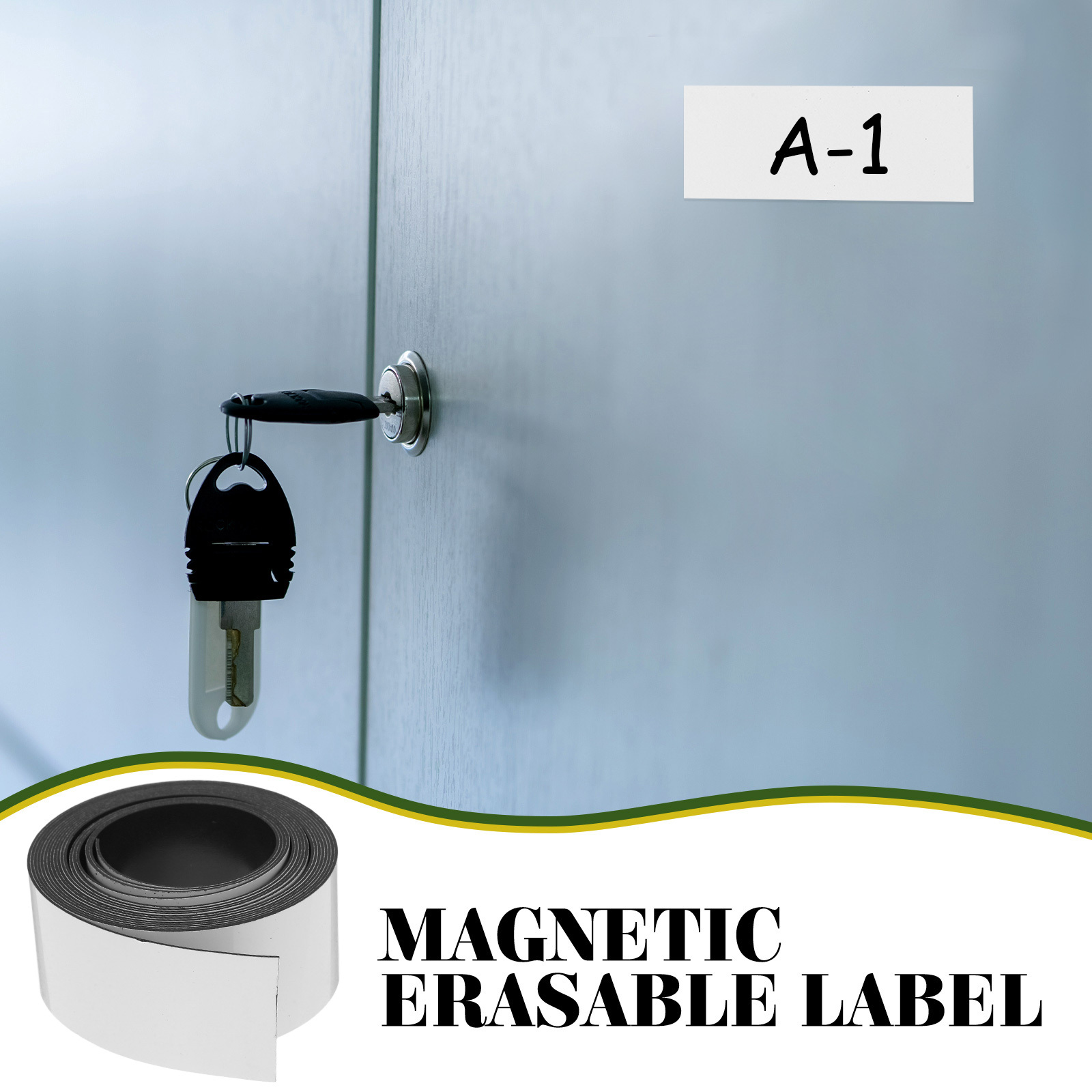 30Mm Reusable Magnetic Labels  - Magnetic Drawing Board recension och pris