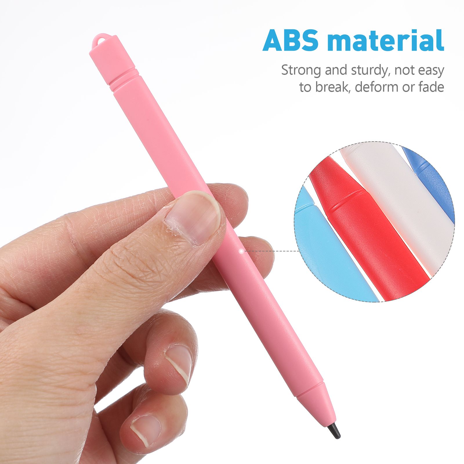 7pcs Lcd Writing Tablet Stylus - Magnetic Drawing Board recension och pris