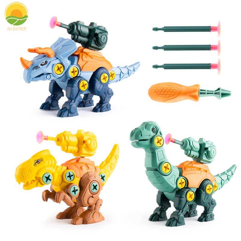 Children Dinosaurs Mount Const - Dinosaur Figurine Set recension och pris
