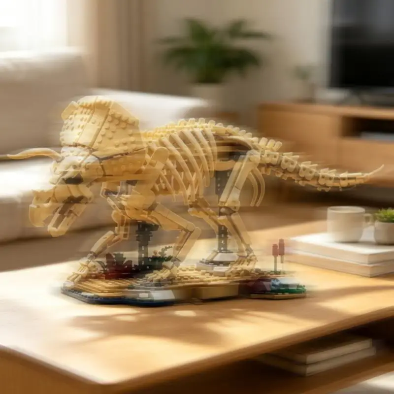 In Stock 1154PCS Dinosaur Foss - Dinosaur Figurine Set recension och pris