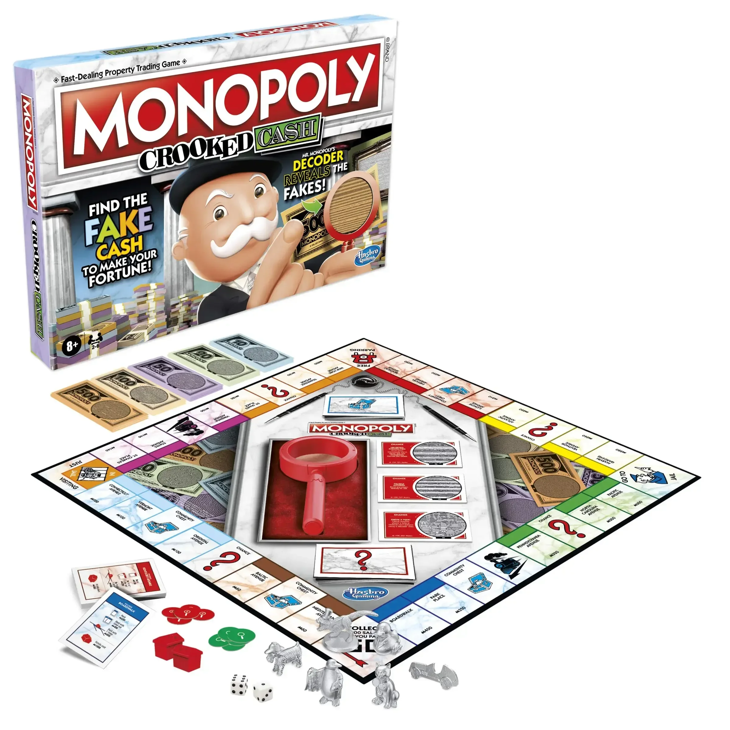 Hasbro Monopoly Crooked Cash B - Hasbro Game Monopoly recension och pris