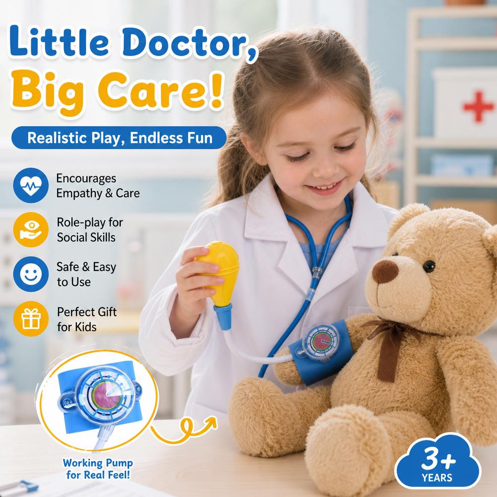 Kids Doctor Play Set - Simulat - Kids Toys Doctor Set recension och pris