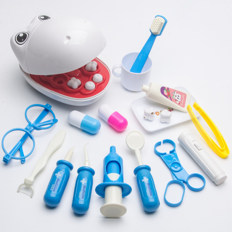 Pet Dentist Toy Pretend Play D - Kids Toys Doctor Set recension och pris