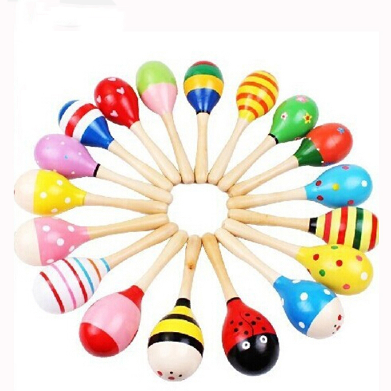 2pcs Colorful Wooden Small Rat - Kids Toys New Born recension och pris