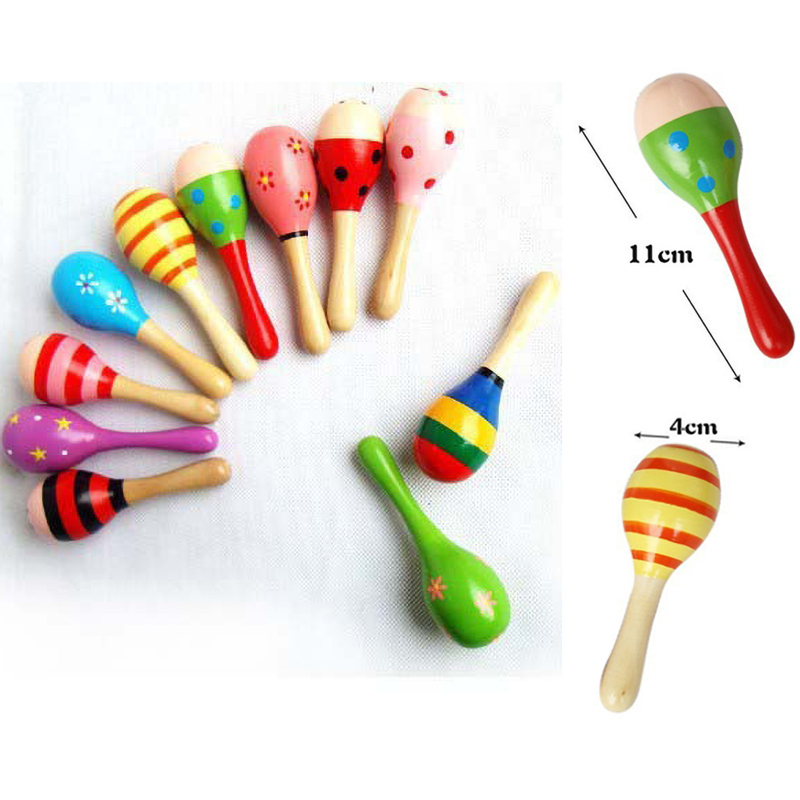 2pcs Colorful Wooden Small Rat - Kids Toys New Born recension och pris