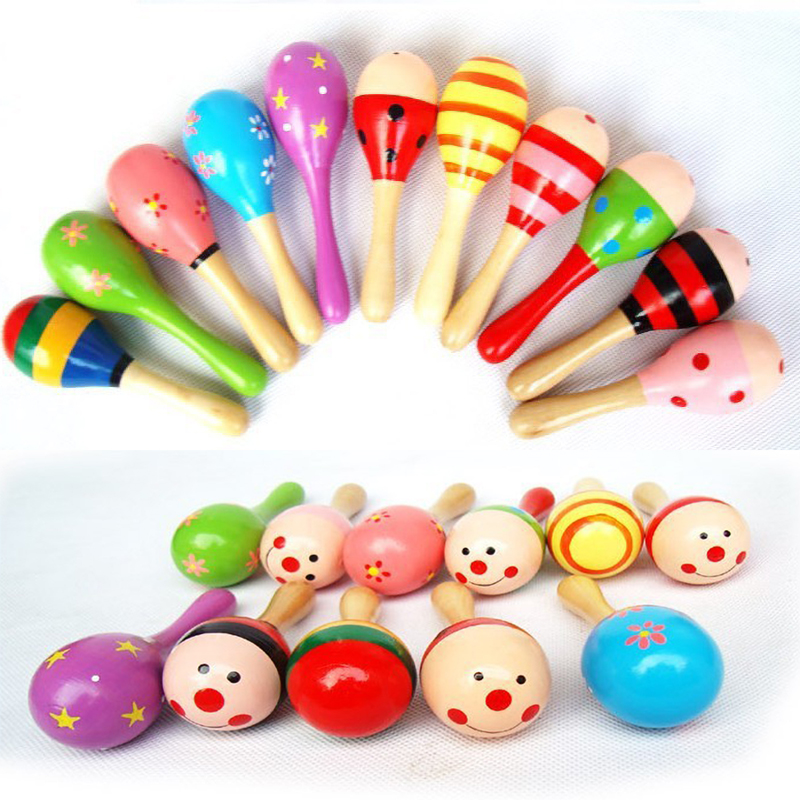 2pcs Colorful Wooden Small Rat - Kids Toys New Born recension och pris