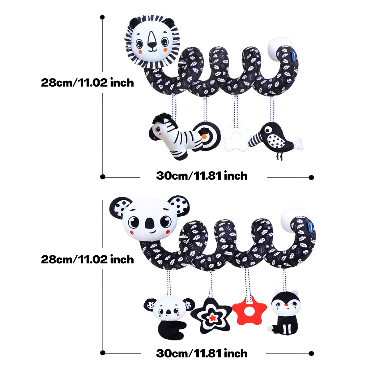 Baby Plush Spiral Hanging Toys - Kids Toys New Born recension och pris
