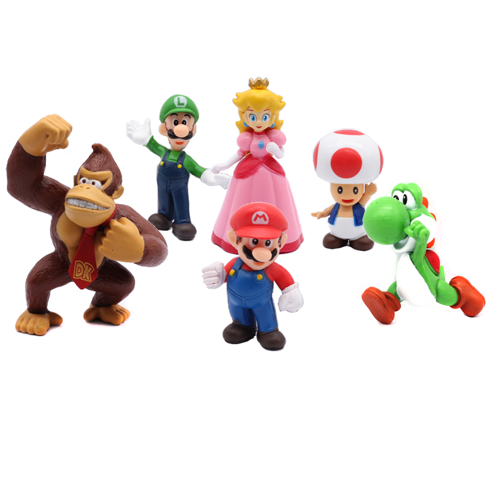 # 6pcs/set Super M Bros PVC Ac - Kids Toys Idea recension och pris